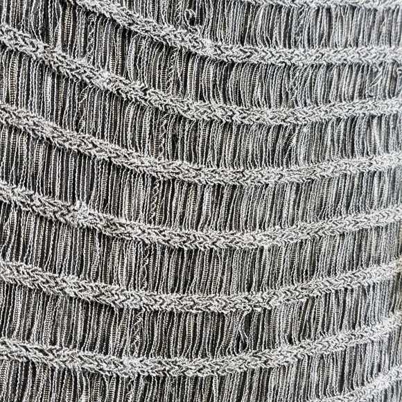 Young Fabulous and Broke Slouchy Open Knit Scoop Neck Dolman Top - Picture 7 of 7